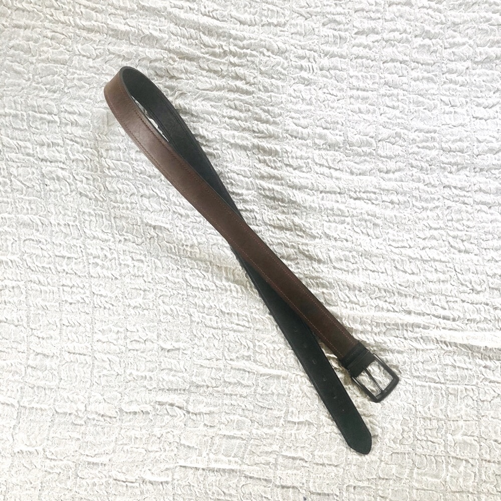 Mens reversible black/brown belt